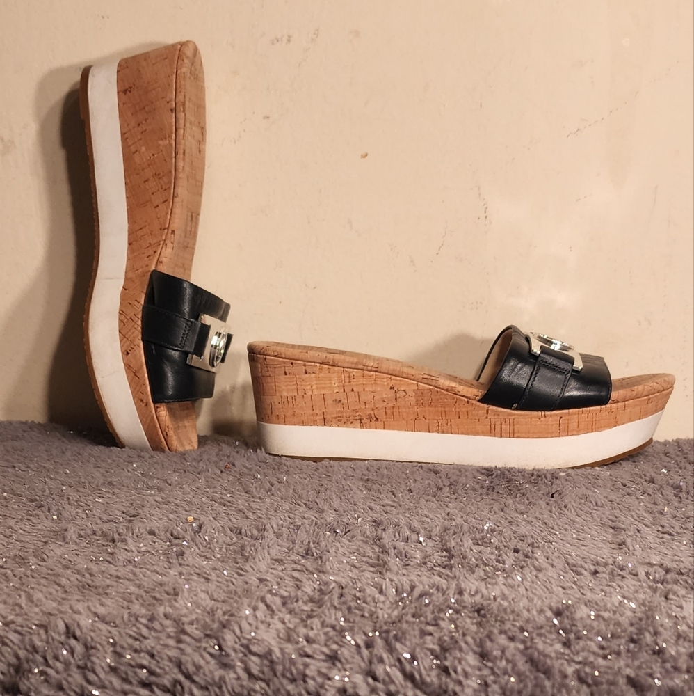 MICHAEL KORS Warren wedge sandals